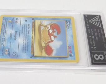 rare krabby misprint card 51 62 All it took was one article on the internet to trick people into thinking this was the most Valuable error card ! #Pokemon | Infernosgames