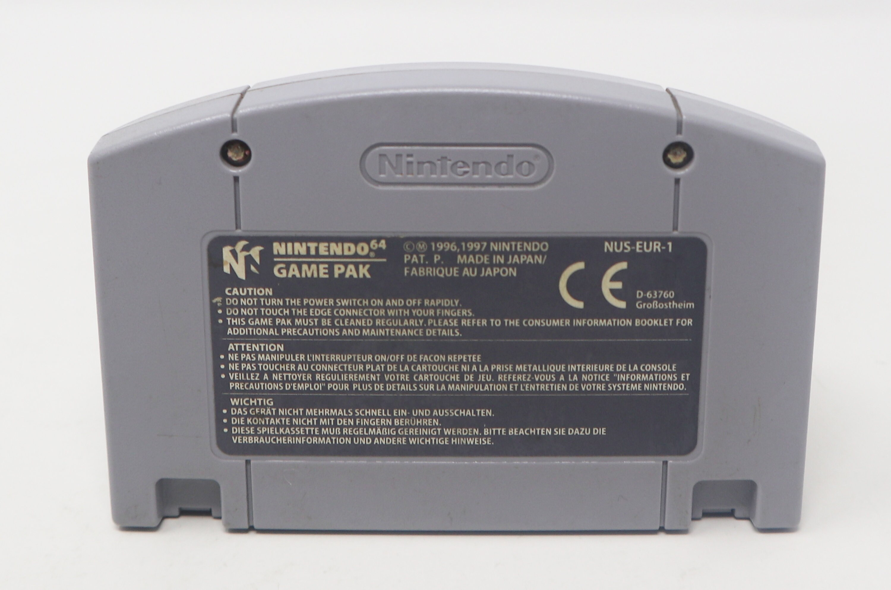 ヴィンテージ 1997 90年代 ニンテンドー64 N64 ゴールデンアイ
