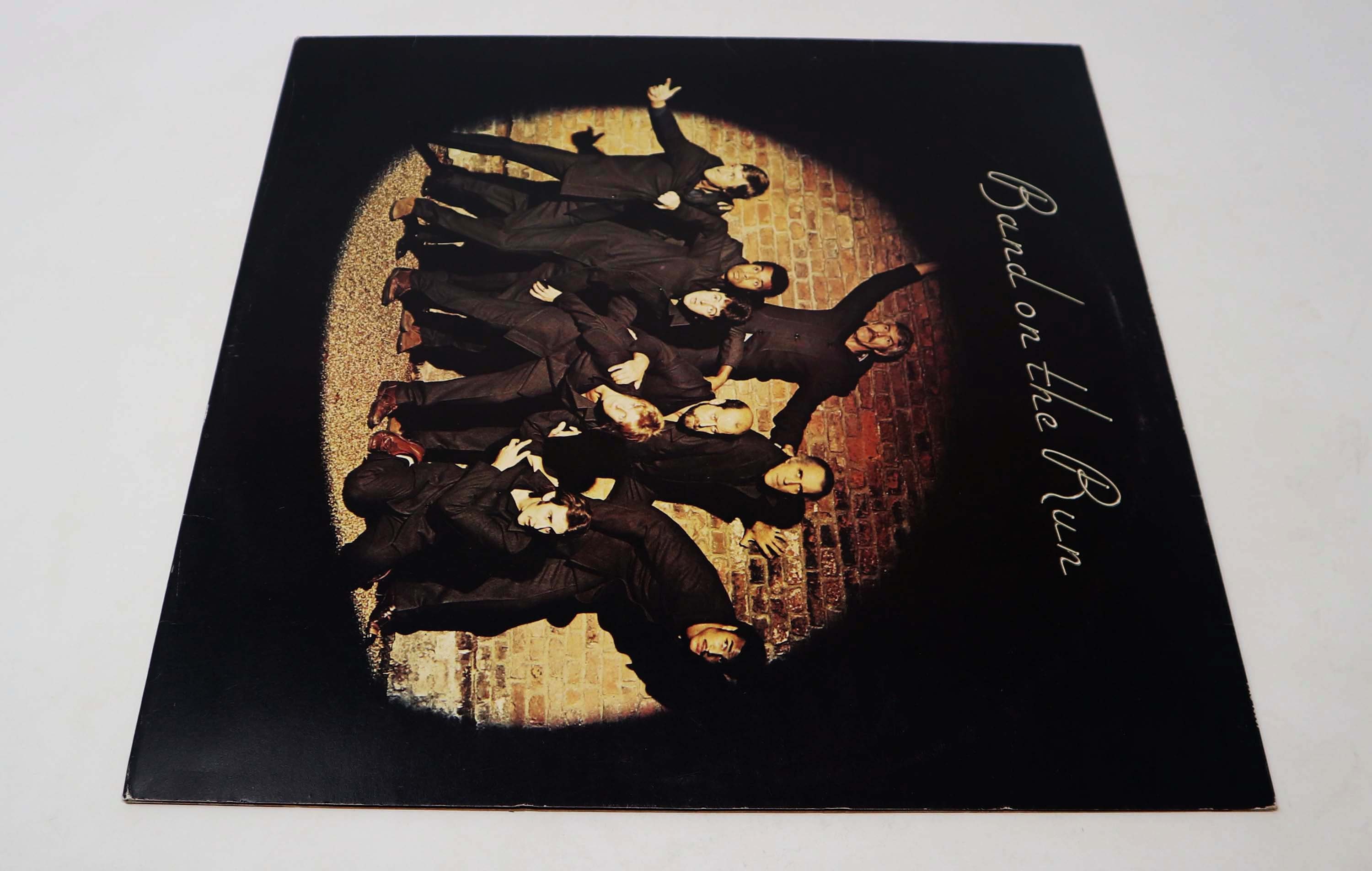 Vintage Apple Records Paul Mccartney & Wings - Band on the