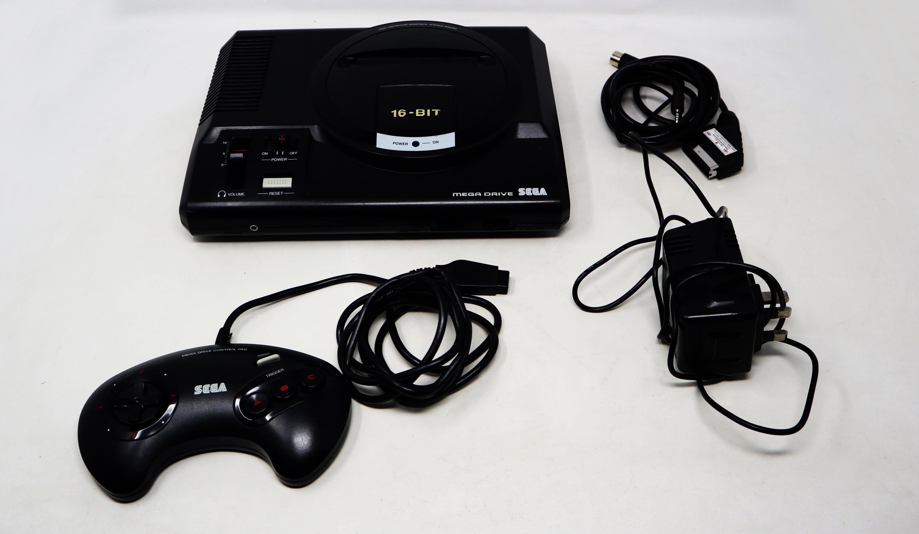 Sega Mega Drive II 16 Bit Video Game Console Konsole