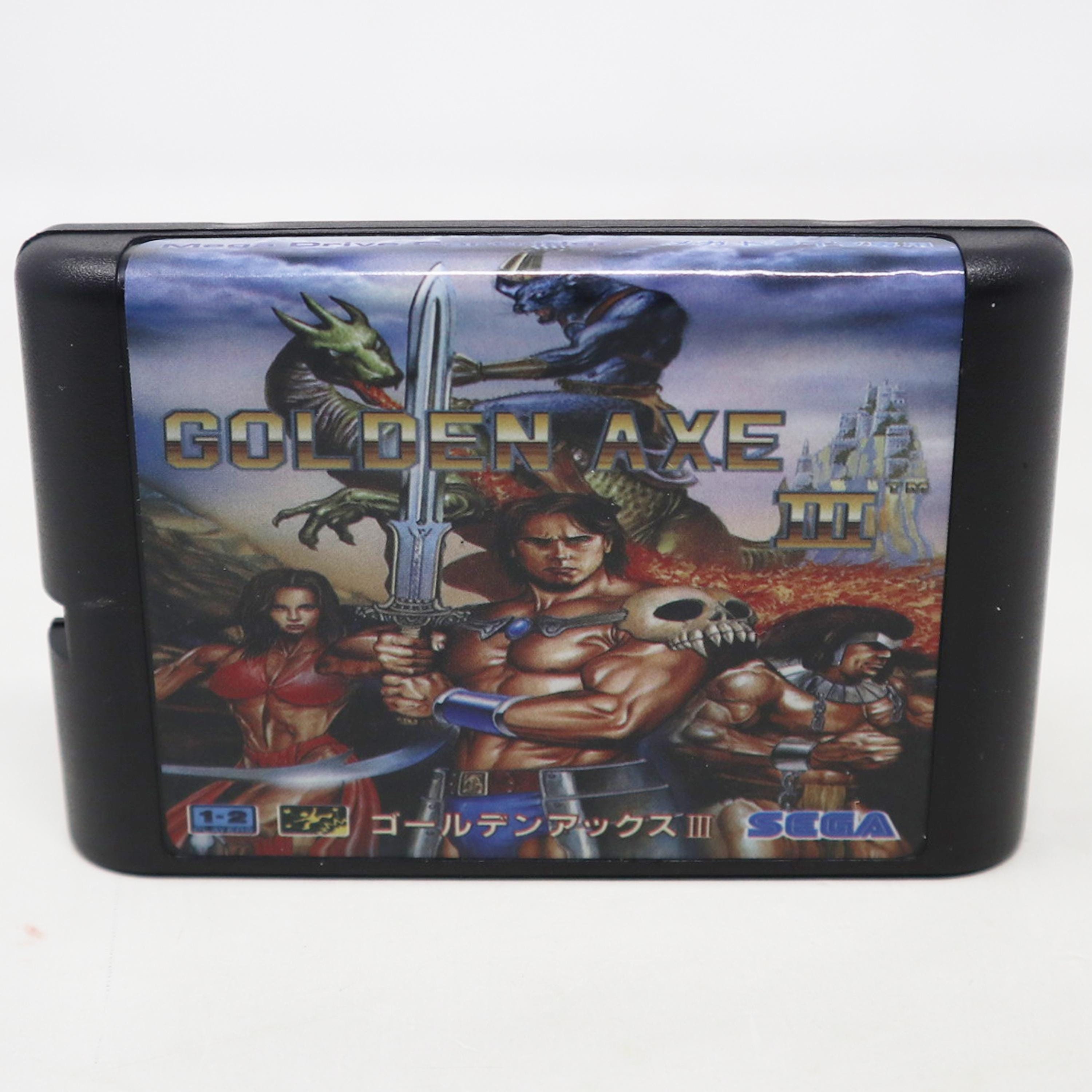 Vintage 1990s 90s Sega Mega Drive Megadrive Golden Axe III 3 16
