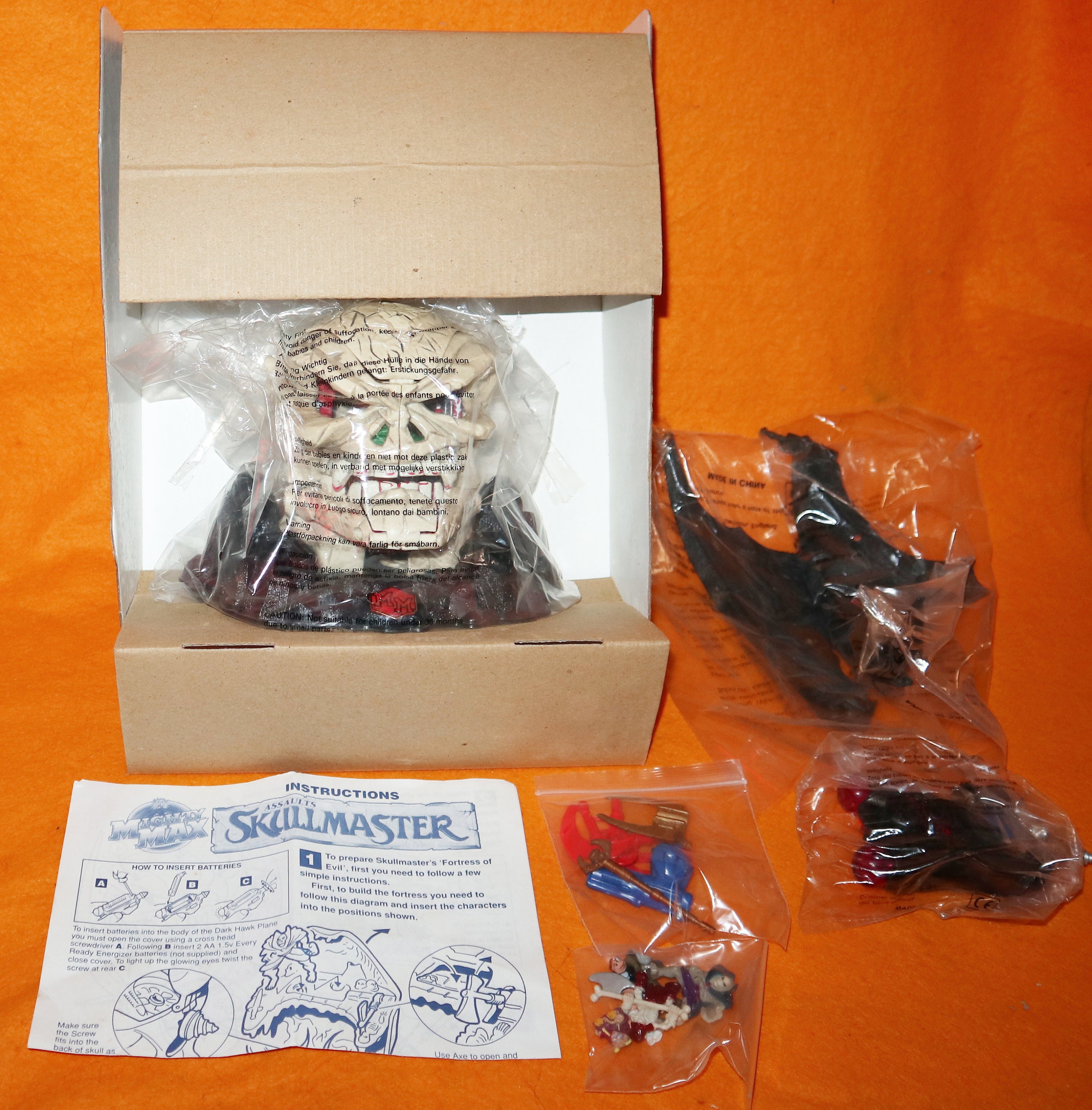 Vintage 1994 Bluebird Mighty Max Mega Heads Assaults Etsy Nederland