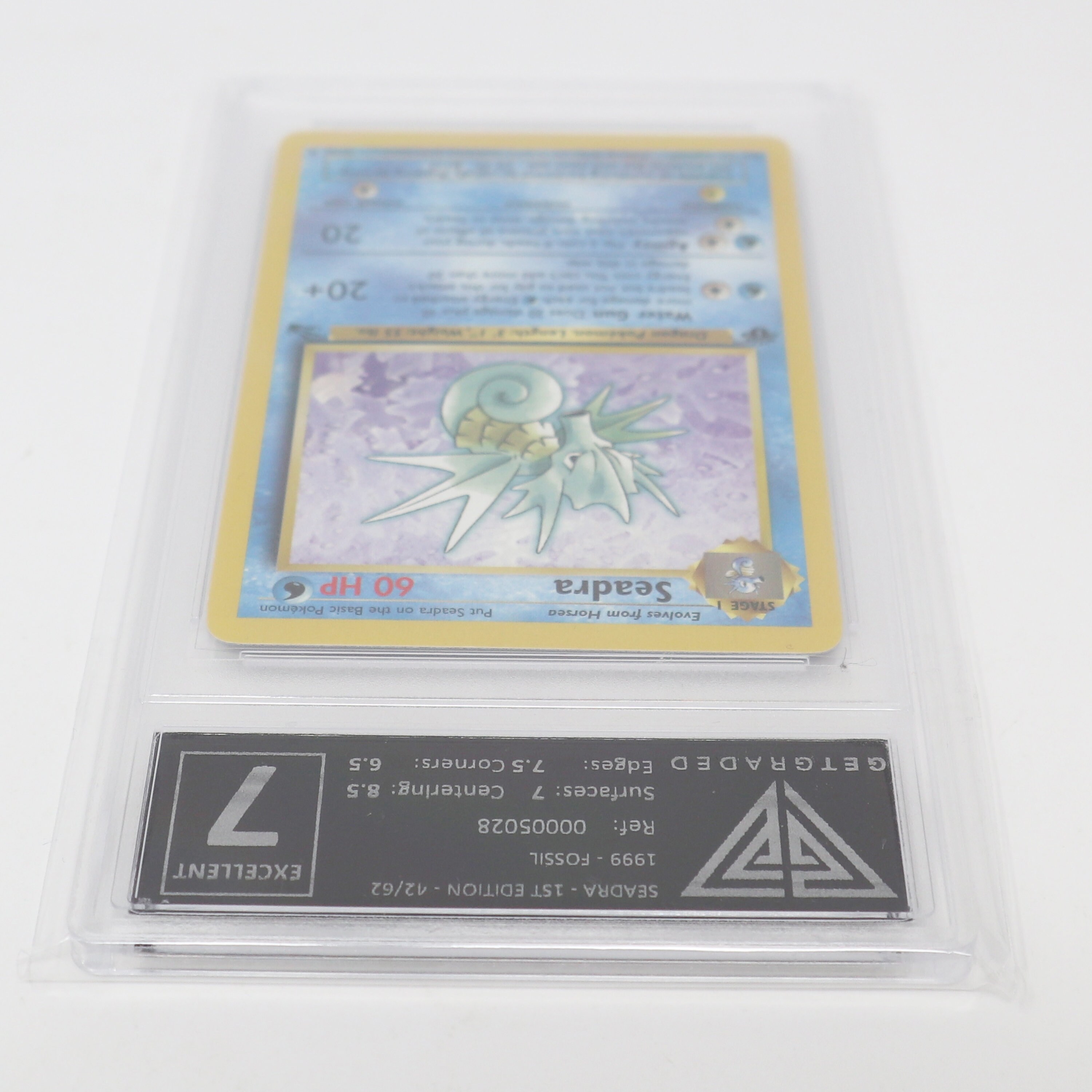 Vintage 1999 90s Nintendo Pokemon Seadra 1st Edition 42/62 Fossil Trading  Game Card Get Graded Excellent 7 Rare - Etsy