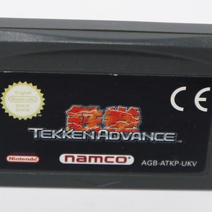 Vintage 2001 Nintendo Game Boy Advance Tekken Advance Cartridge Video Game Boxed Pal image 8
