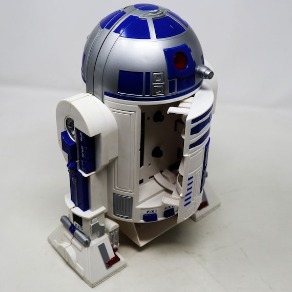 Vintage 1997 90s Tiger Electronics Star Wars R2-D2 Data