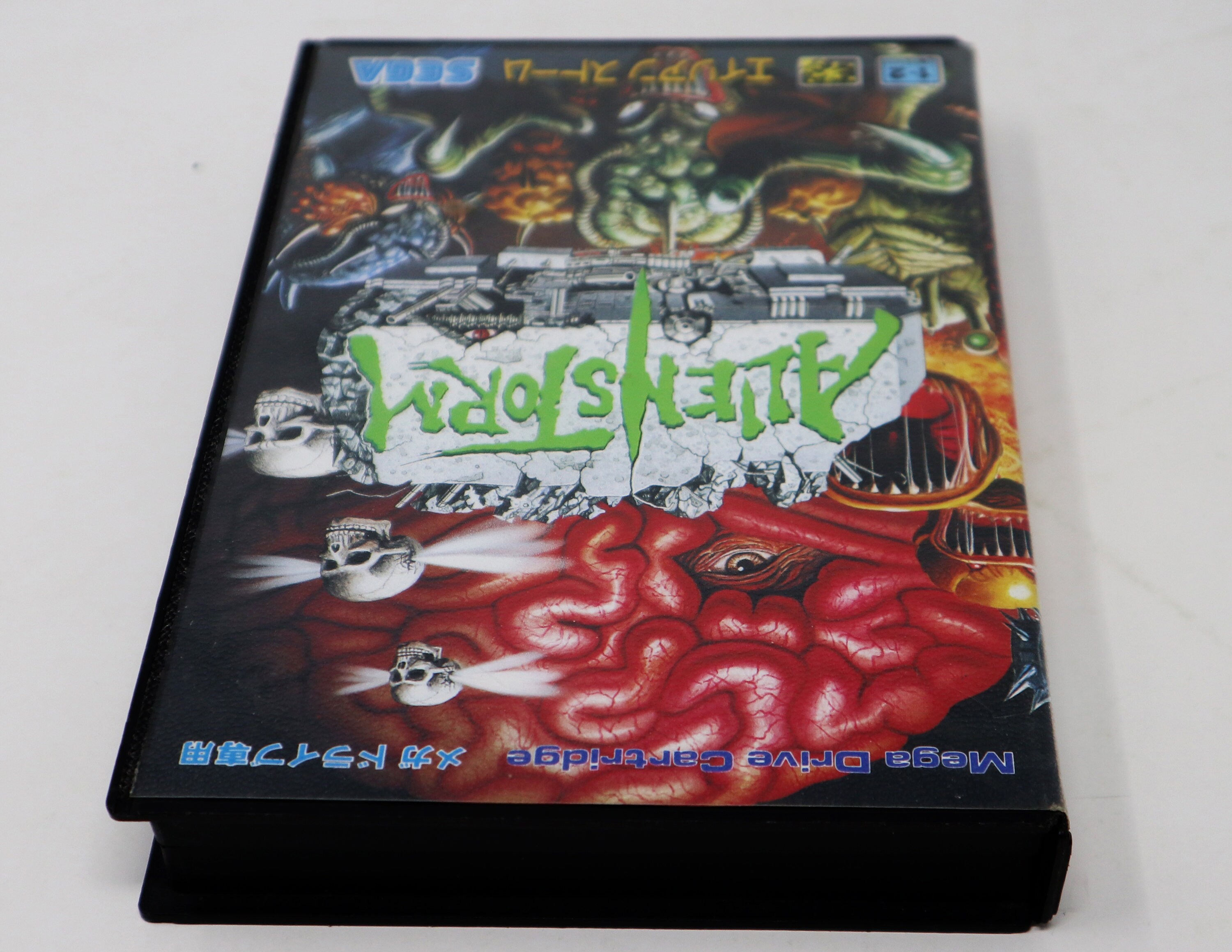Vintage 1991 90s Sega Mega Drive Megadrive Alienstorm Alien Storm