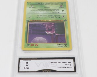 first edition grimer pokemon card Pokemon - Grimer (48) - Fossil - 1st Edition : Buy Online at Best Price in  KSA