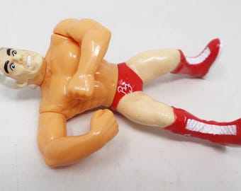 Vintage 1993 années 90 Hasbro WWF Wrestling Series 6 Ric