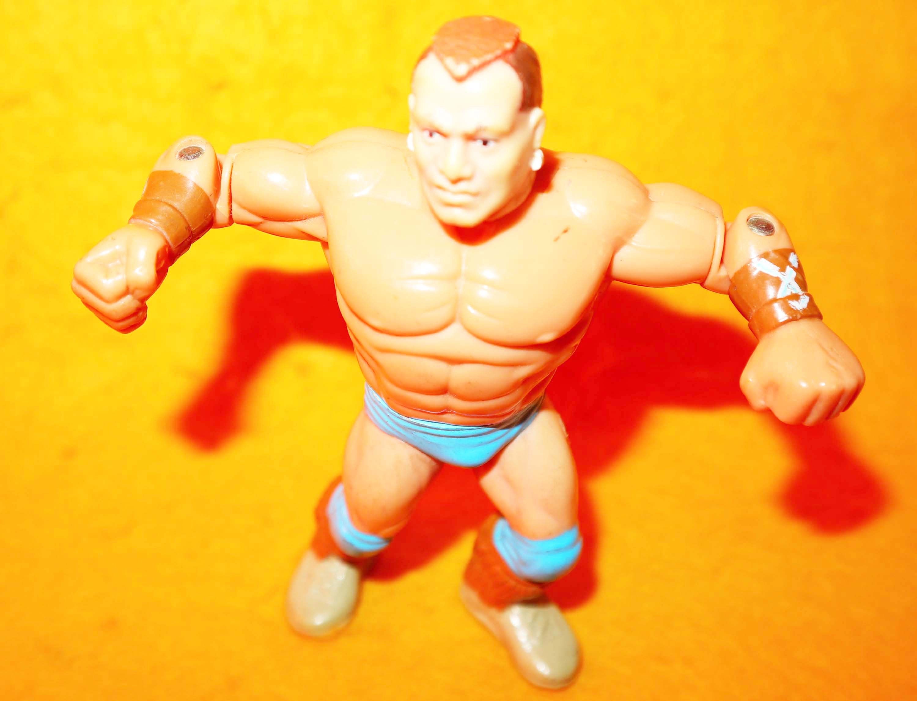 WWE WWF Hasbro Titan Sports Loose Figures Actions Work Good Paint See Photos! Toys Action Figures