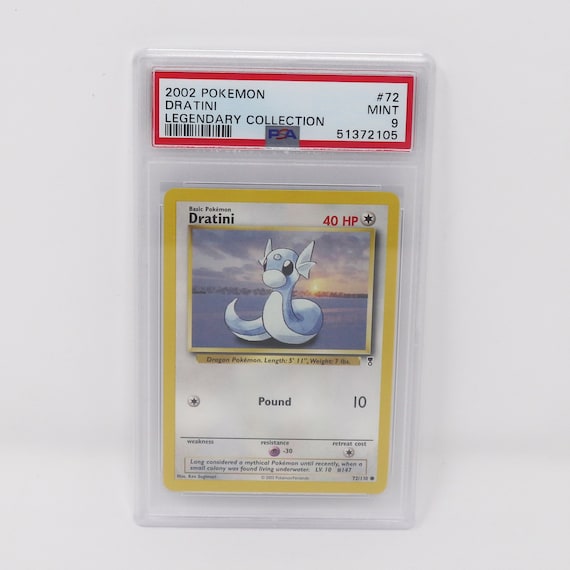 Vintage 2002 Nintendo Pokemon Legendary Collection Dratini #72