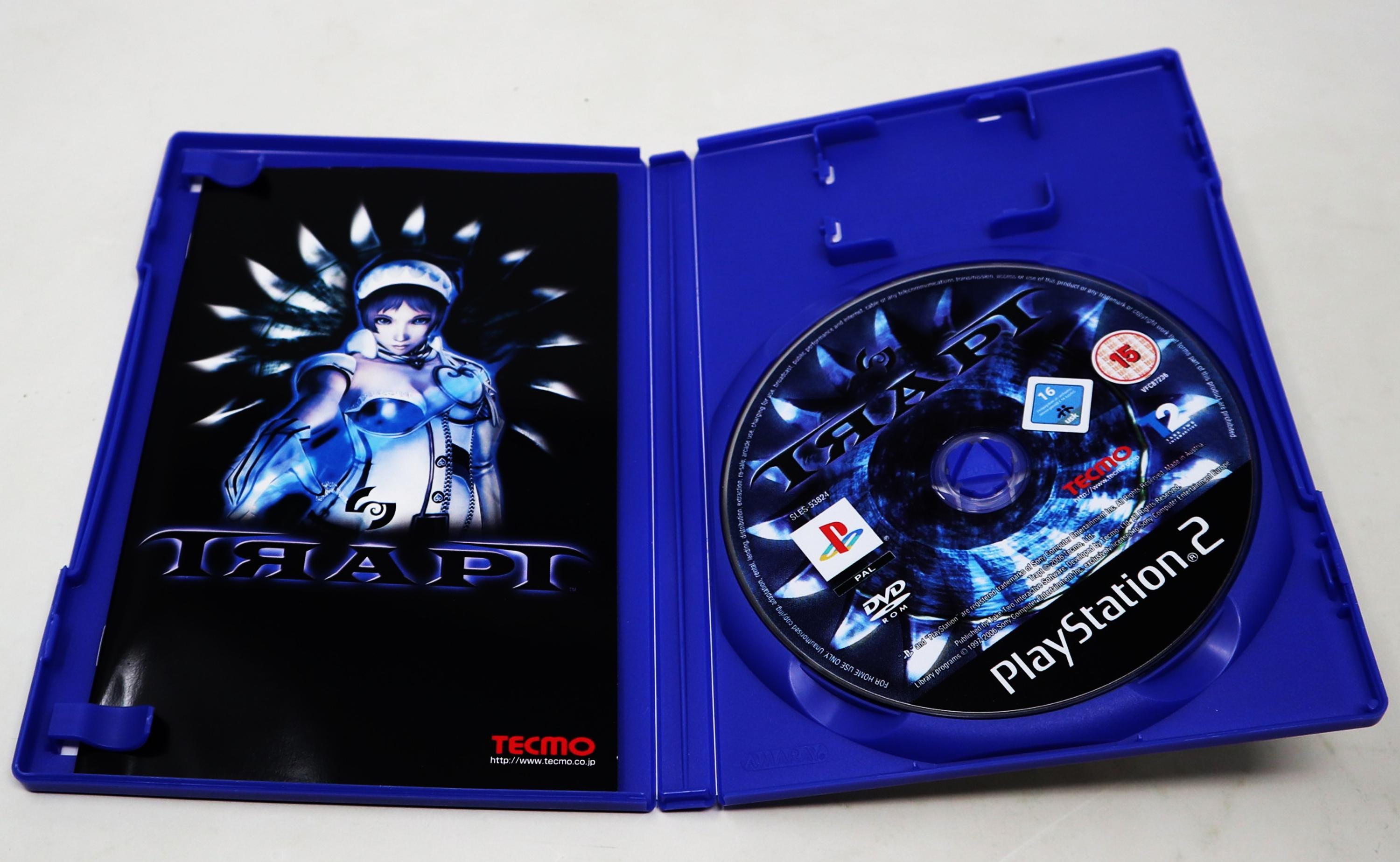 Vintage 2006 Sony Playstation 2 PS2 Trapt Video Game PAL 1 Player