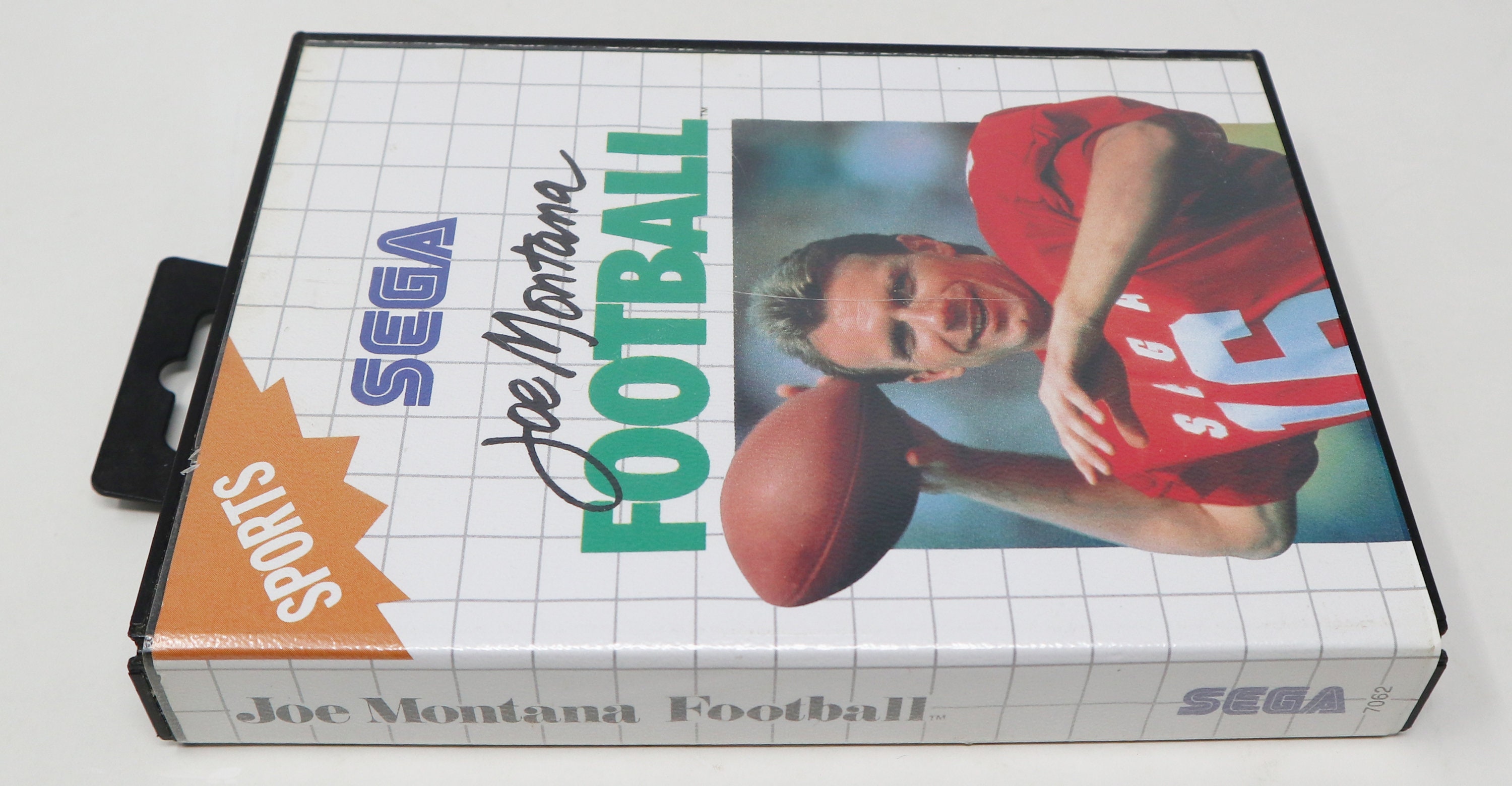 2 Jeux Sega Master System – Super Tennis + Joe Montana Football – Cartouches Seules