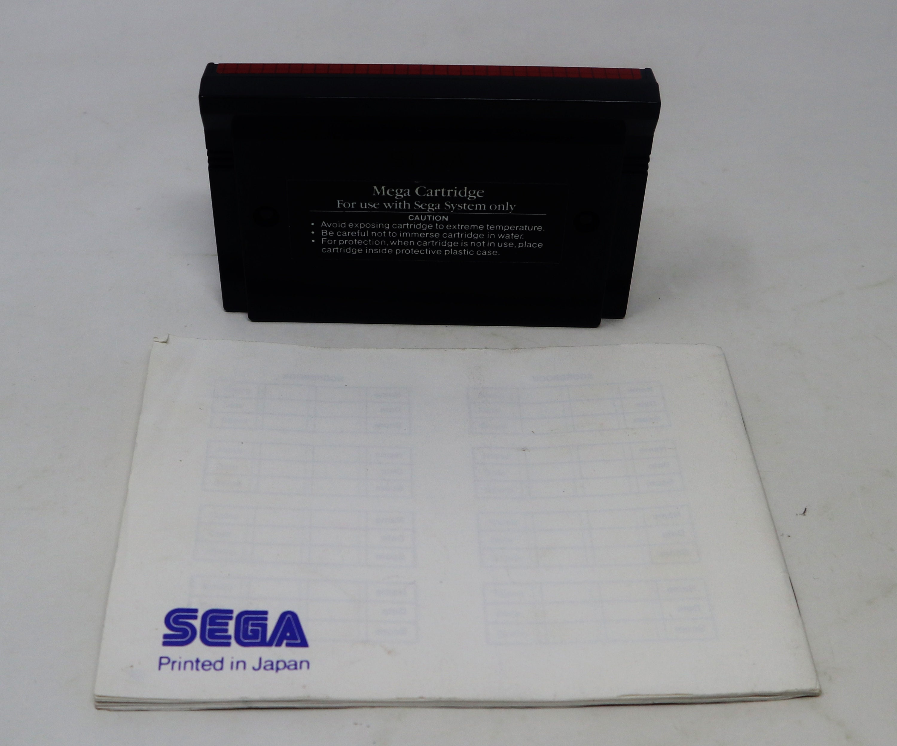World Soccer Sega Master System Loose PAL World Soccer Sega Master System Loose PAL