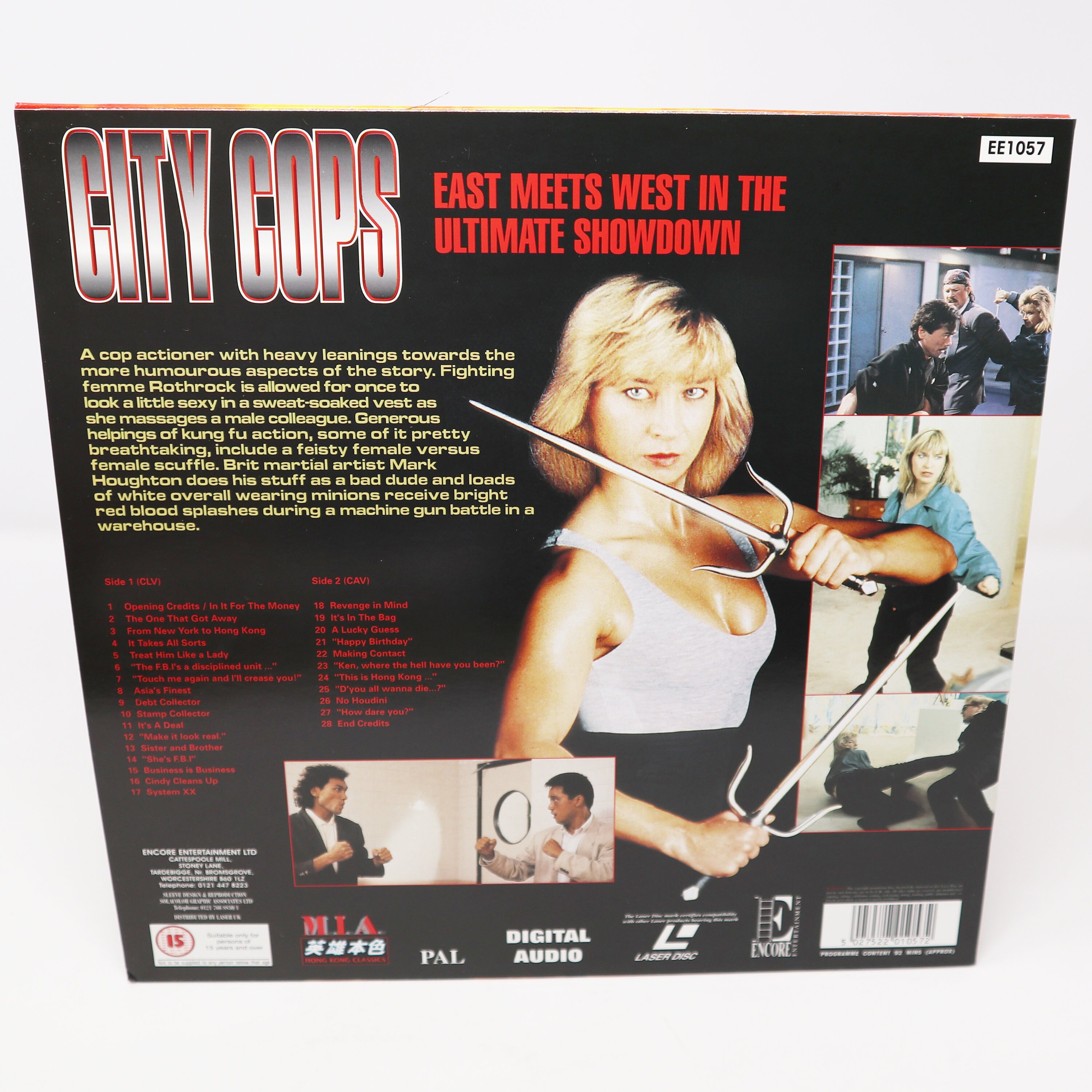 ロックのDVD / Disco20000 Vintage 1990s Encore Entertainment City Cops Laser Disc