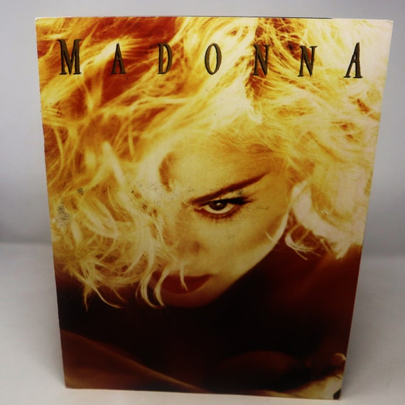 Vintage Madonna Blond Ambition Tour 1990 Concert Programme Program