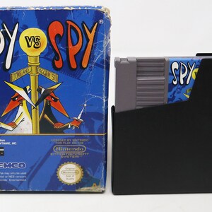 Vintage 1990 90s Nintendo Entertainment System NES Spy vs. Spy Video Game Boxed Pal image 7