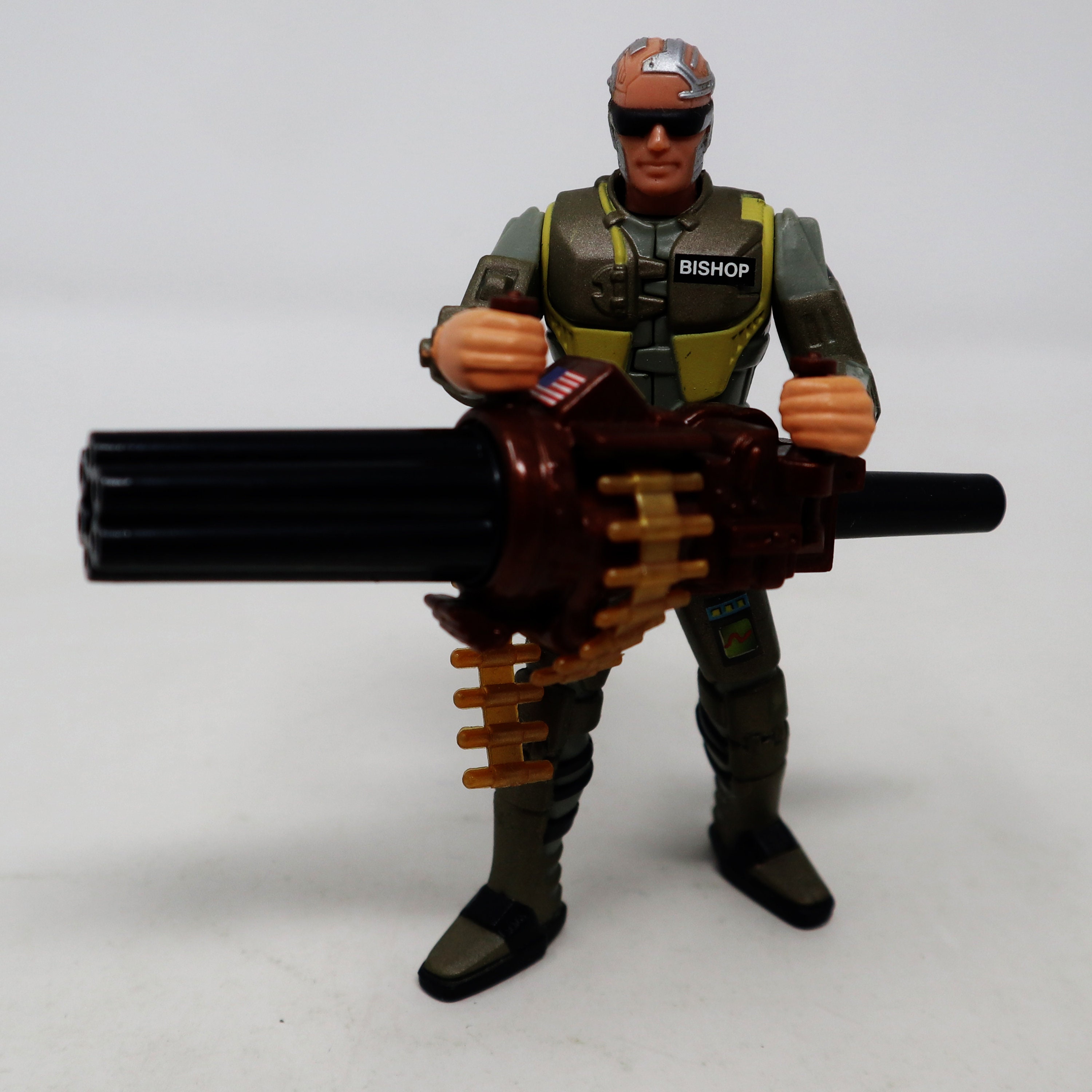 Vintage 1992 90s Kenner Aliens Space Marine Bishop Android Action ...