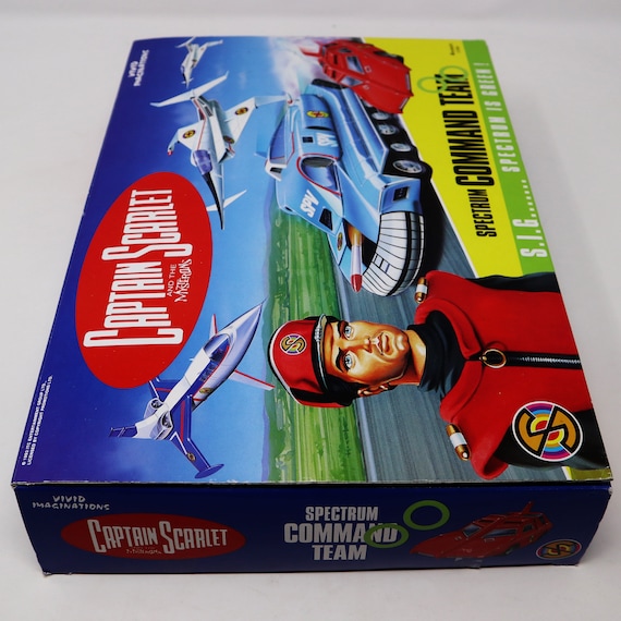 キャプテン・スカーレット「SPECTRUM COMMAND TEAM」 セット