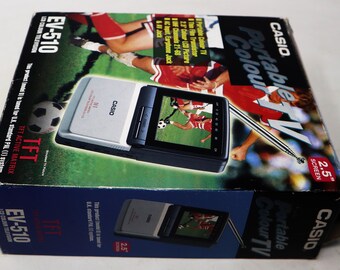 Buy Vintage Casio LCD Color Television EV-510 Portable 2.5