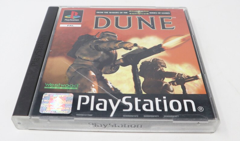 Vintage 1999 90s Playstation 1 PS1 Dune Video Game Pal Version 1 Player image 5