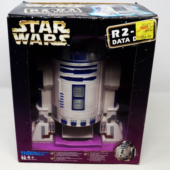 Vintage 1997 90s Tiger Electronics Star Wars R2-D2 Data