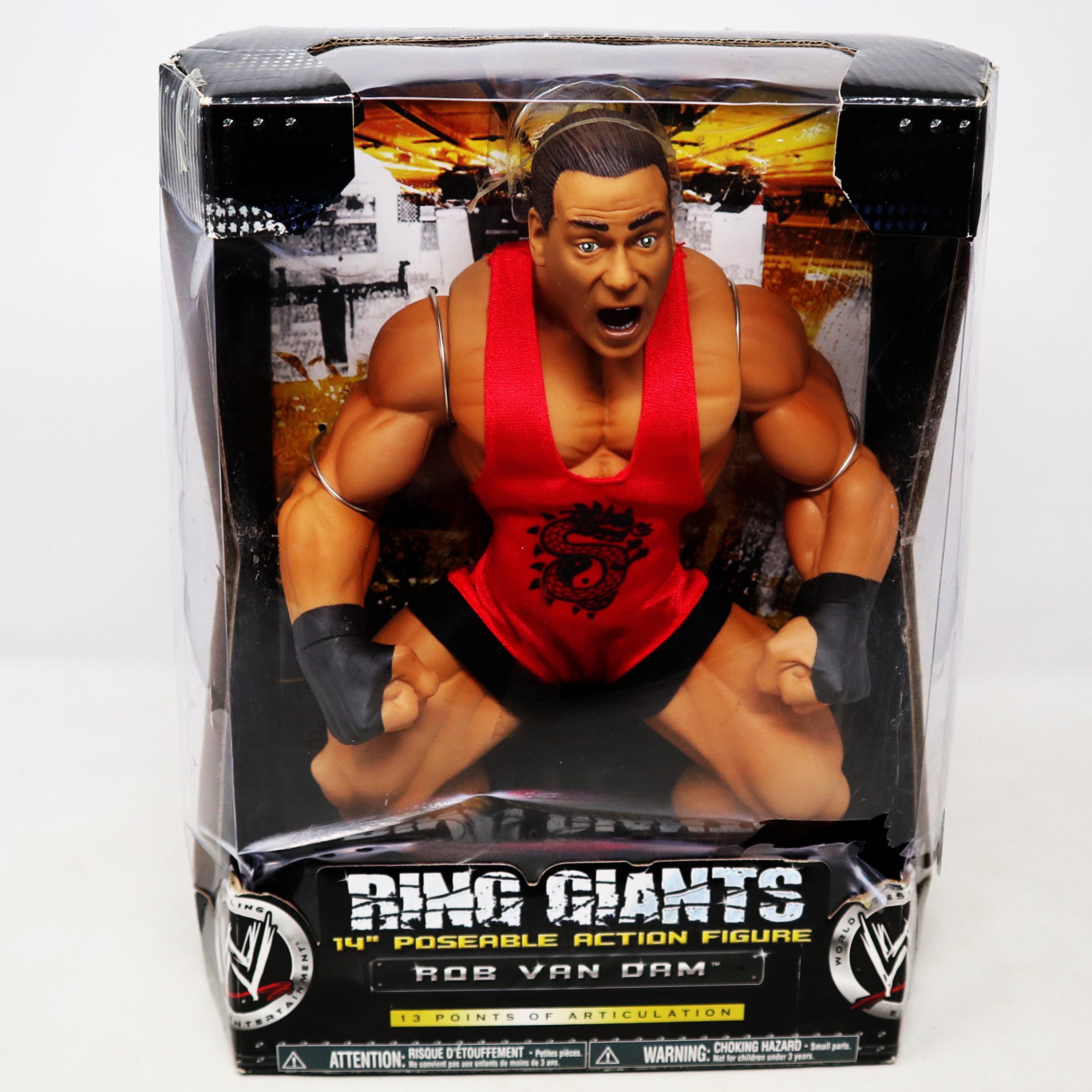 2006 JAKKS WWE World Wrestling Entertainment Ring Giants Rob Van