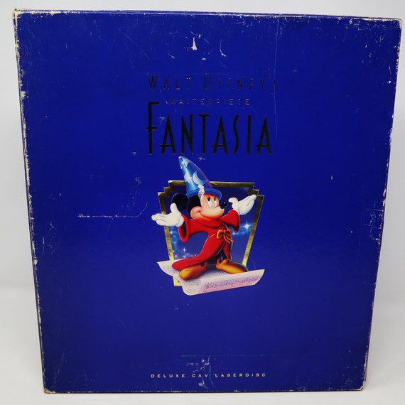WALT DISNEY'S FANTASIA レーザーディスク Walt Disney FANTASIA Laserdisc (double disc) | eBay