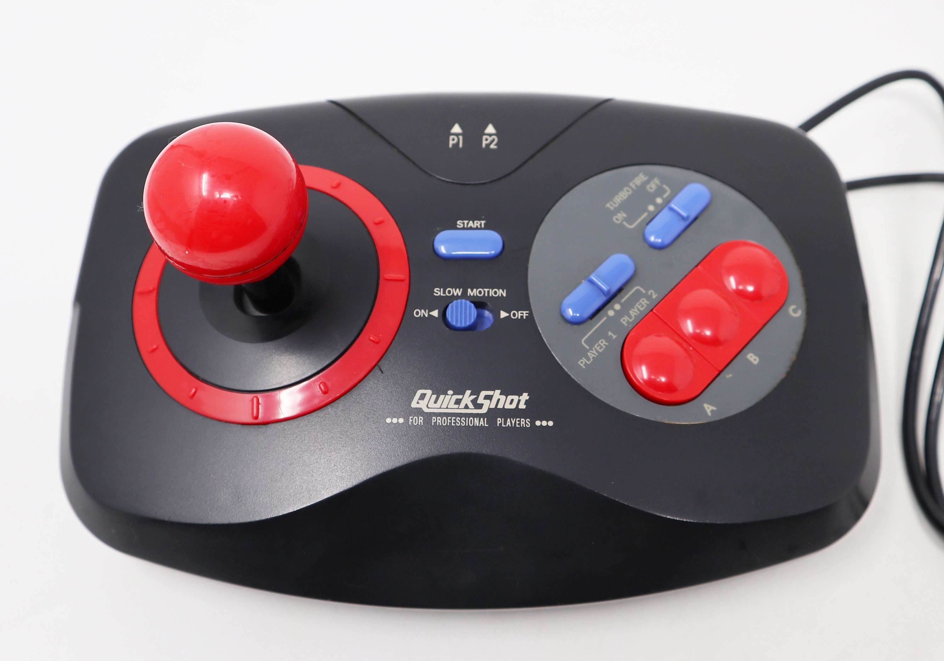 Vintage Quick Shot Quickshot QS-162 Arcade Joystick Joypad