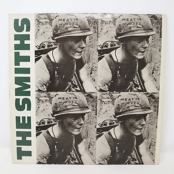 Vintage 1985 80s Rough Trade Records the Smiths - Meat is Murder