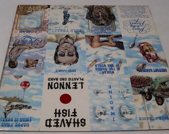 Vintage 1975 70s Apple Records Lennon Plastic Ono Band - Shaved