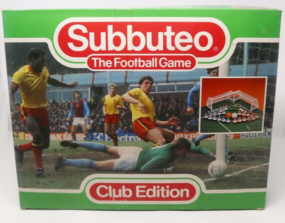Vintage Subbuteo the Football Game Club Edition Table Soccer
