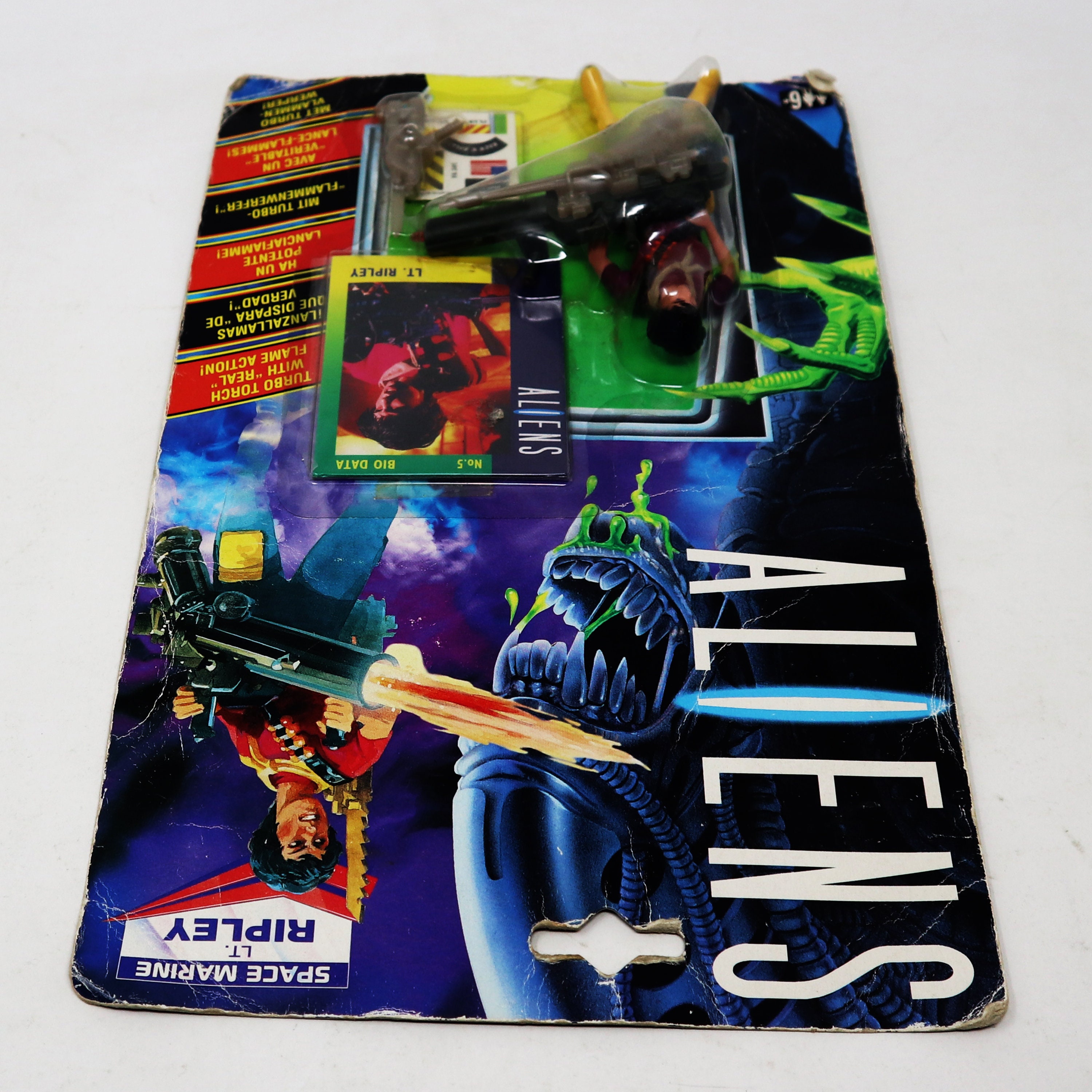 Vintage 1992 90s Kenner Aliens Space Marine LT. Ripley Action Figure ...