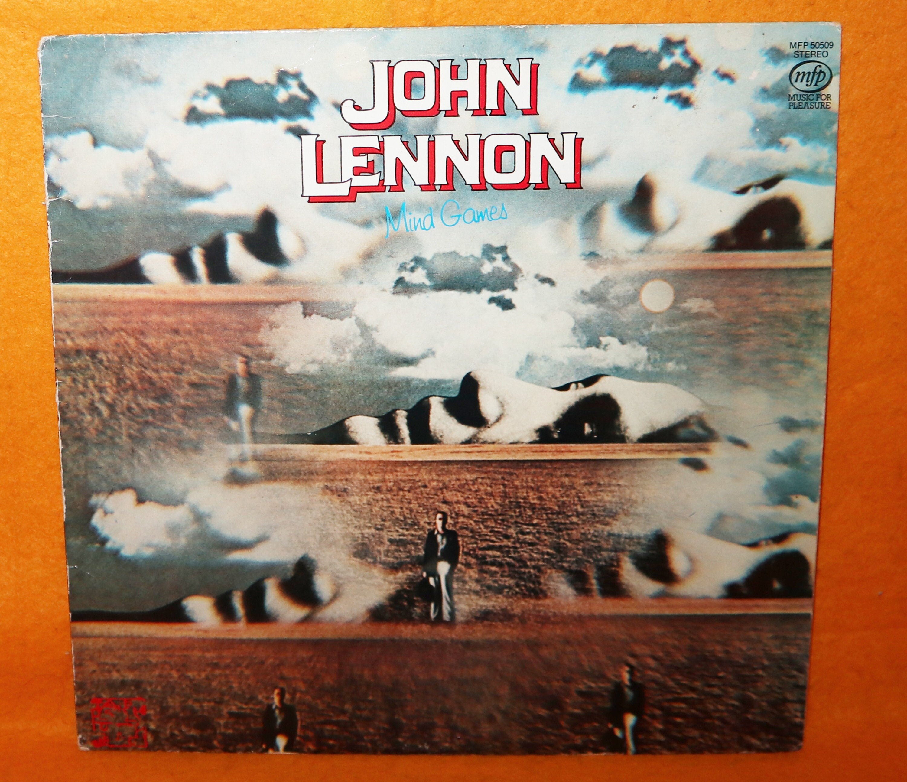 洋楽 john lennon mind games (VERY RARE!!) JOHN LENNON BEATLES MIND GAMES VERY RARE MINT SINGLE FROM