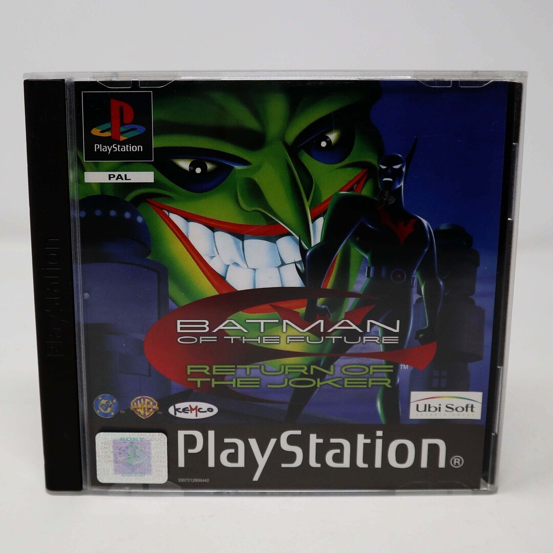 Vintage 2000 Playstation 1 PS1 DC Comics Batman du futur Le