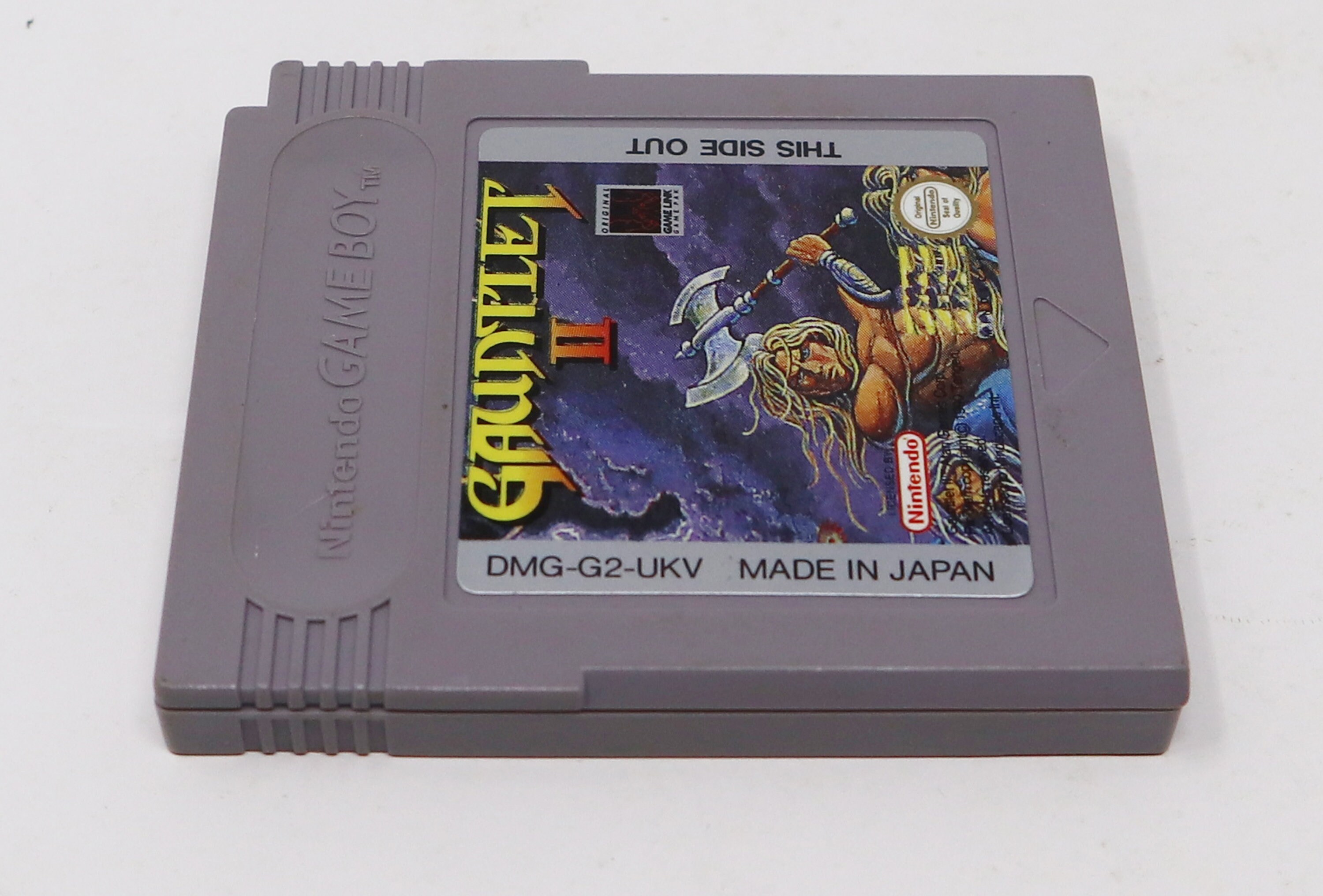 Vintage 1990s Game Boy Compact Video Game System Gauntlet II 2 ...