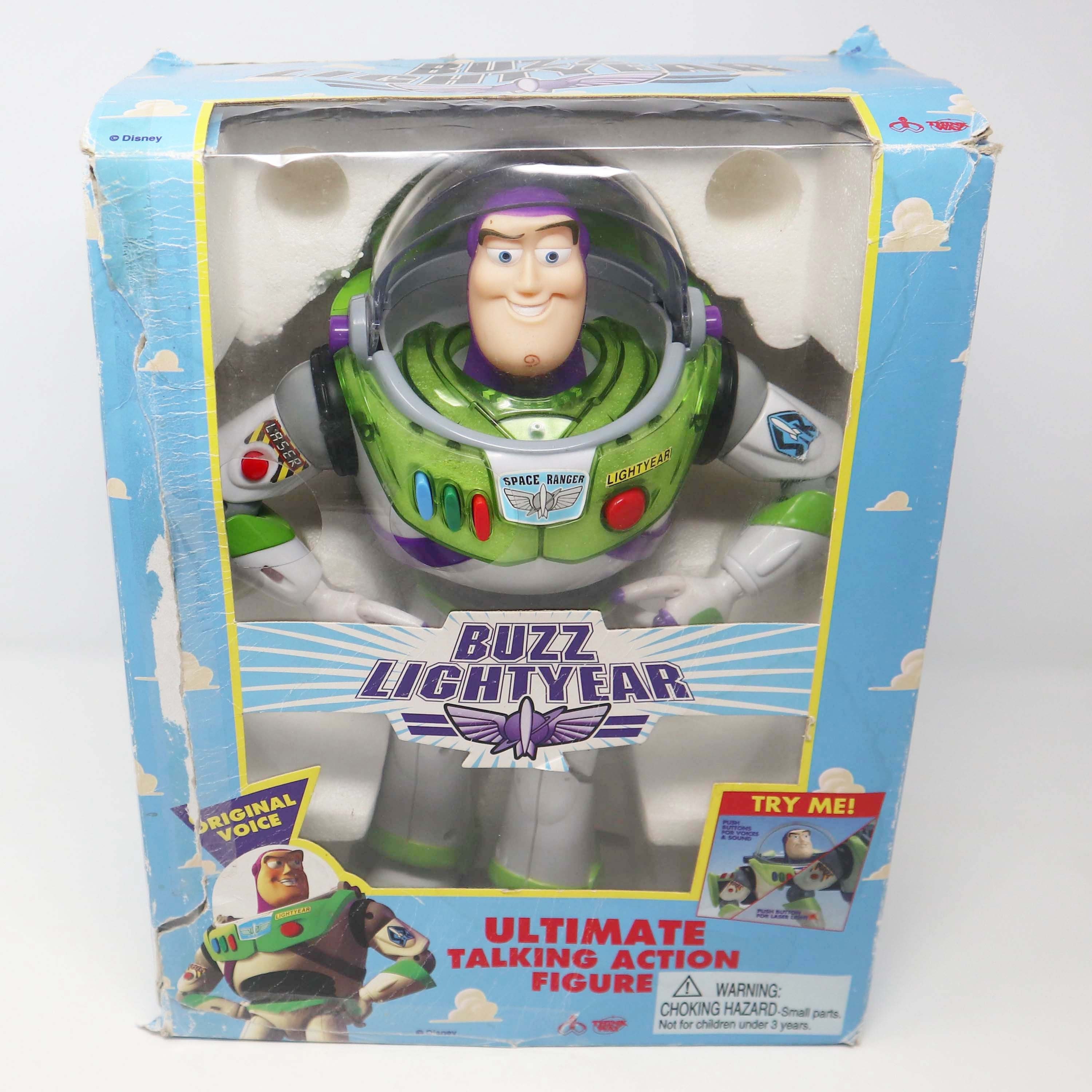 Disney Parks Buzz Lightyear Bubble Blower Toy New with Box 