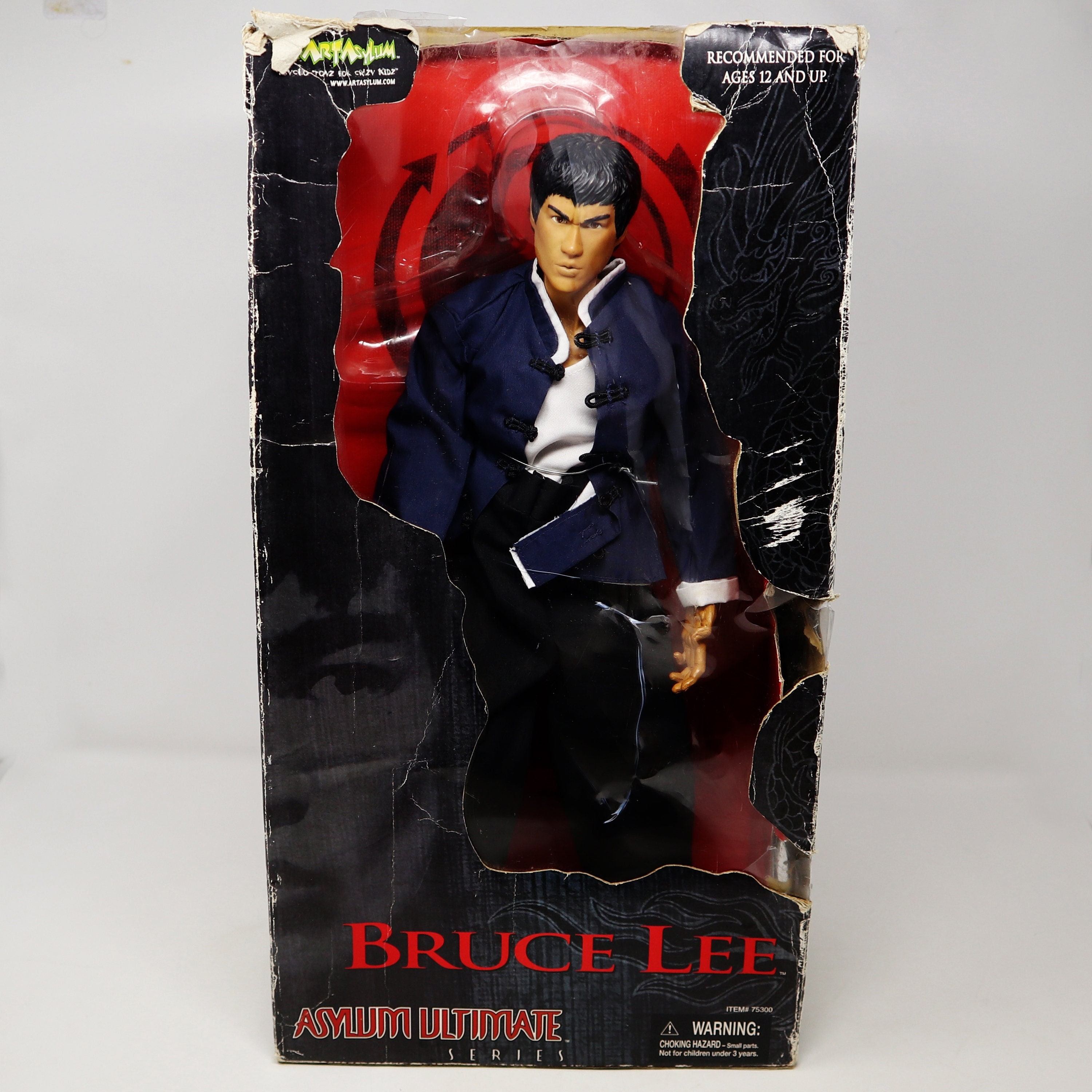 Vintage 2001 Art Asylum Ultinates Series Bruce Lee 18 Super Poseable Doll Figure Boxed Rare Etsy Canada