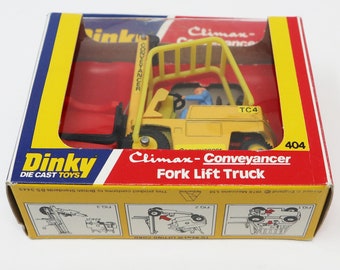 Vintage 1978 70s Meccano Dinky Toys 404 Climax Coveyancer Fork