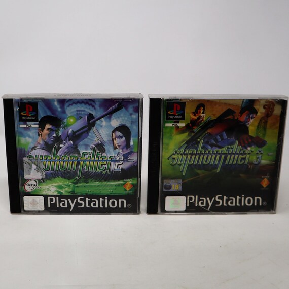 PS1 Playstation 1 PAL syphon filter 2 cold blood de sang froid