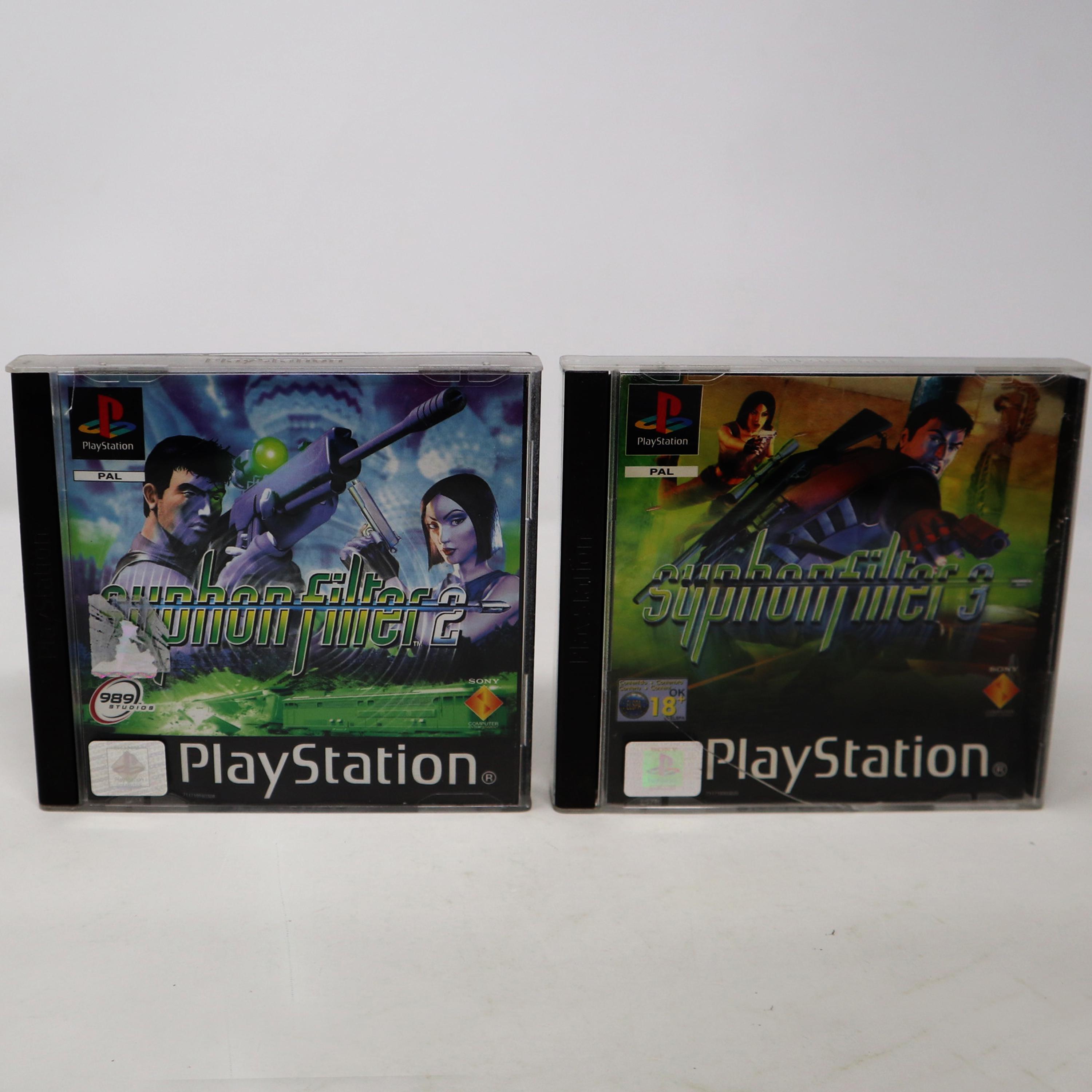 Syphon Filter 2 Sony Playstation 1 2 3 One Ps1 Ps2 Ps3 Pal