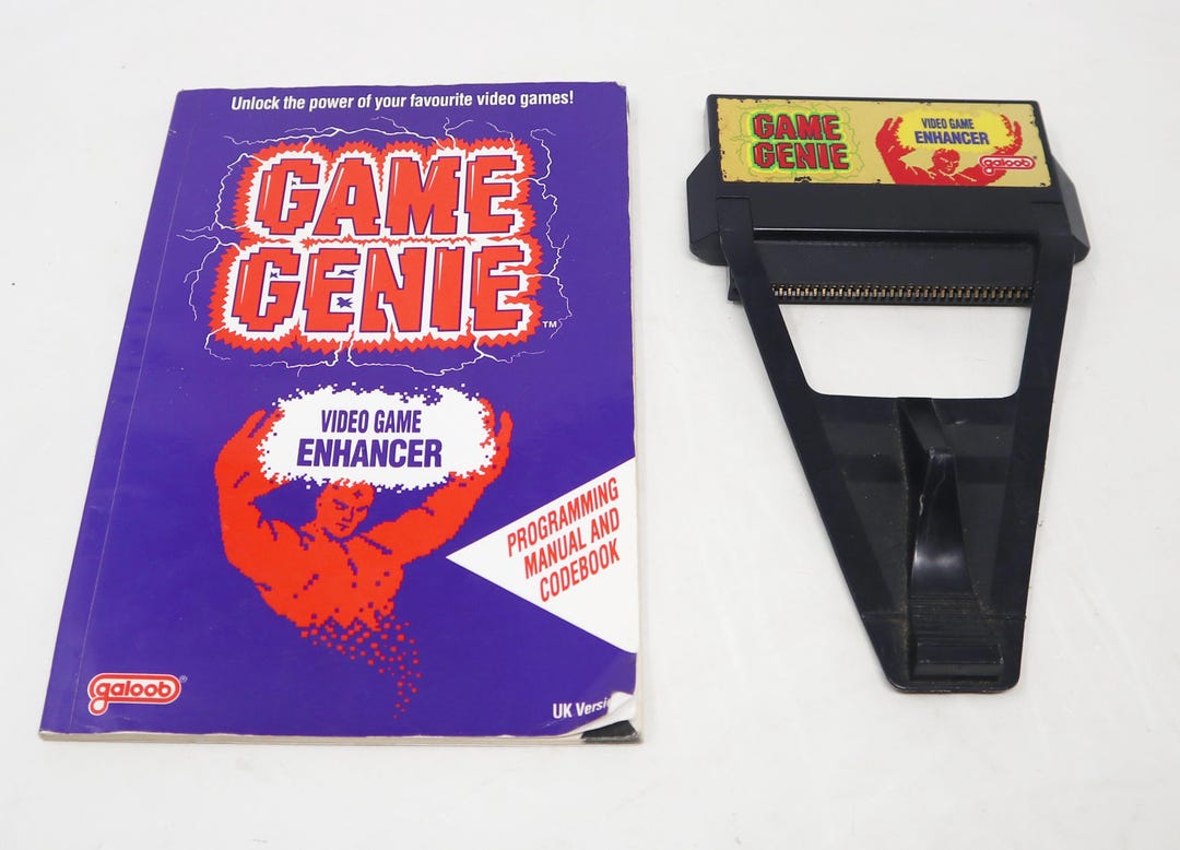 Vintage 1991 90s Galoob Toys Codemasters Game Genie Video Game Enhancer ...