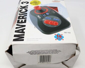 【レア】DMC×TIGA AcuteFusion Maverick Vintage 1992 90s Quickshot by Bondwell Maverick 3 for Sega