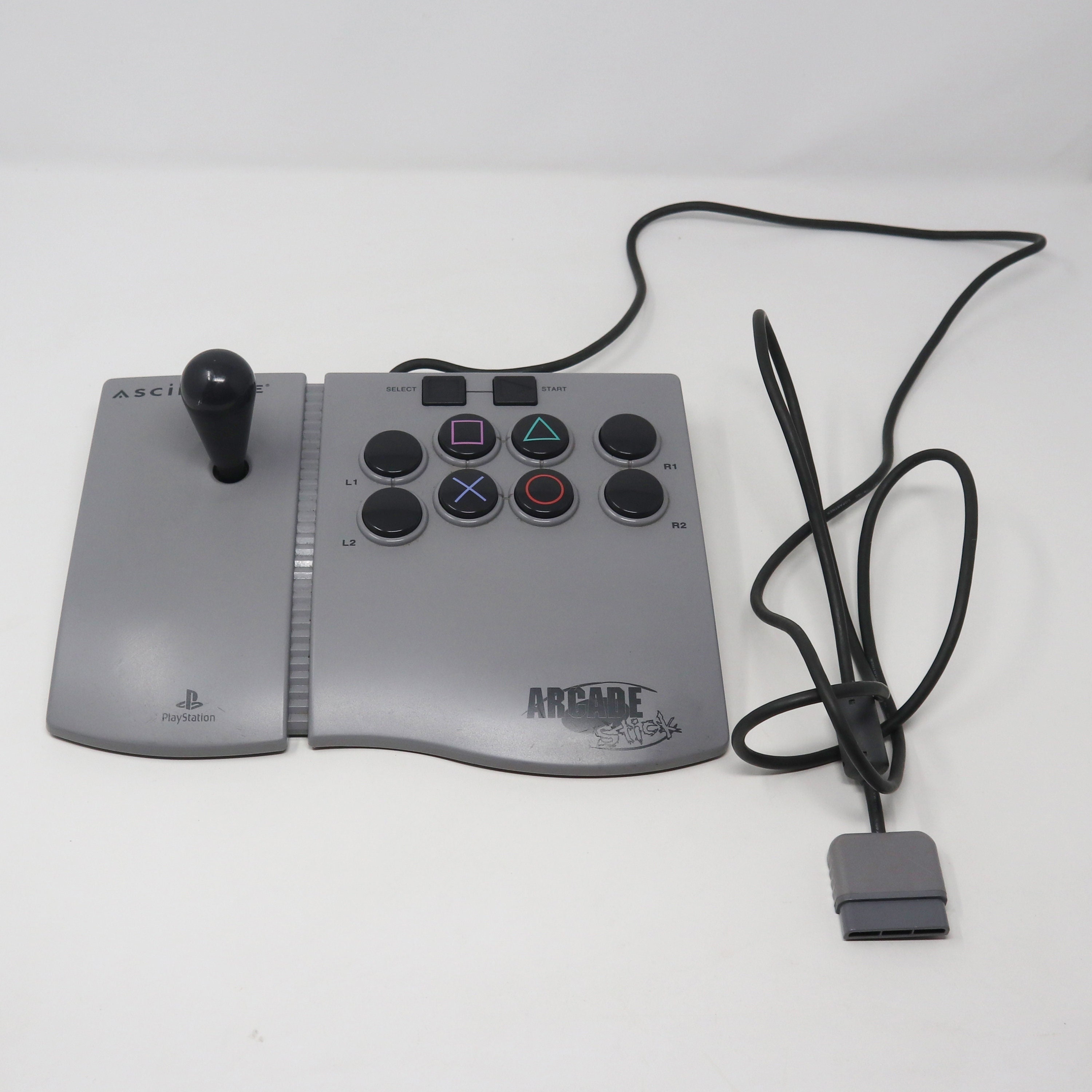Vintage Sony Playstation 1 PS1 Asciiware Arcade Joystick Joypad Controller  8160-E fully Working 
