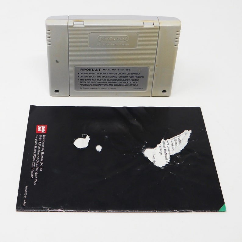 Vintage 1992 90s Super Nintendo Entertainment System SNES Super Star ...