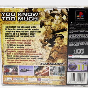 Vintage 2000 Playstation 1 PS1 Front Mission 3 Video Game Pal Version Black Label 1 Player image 6