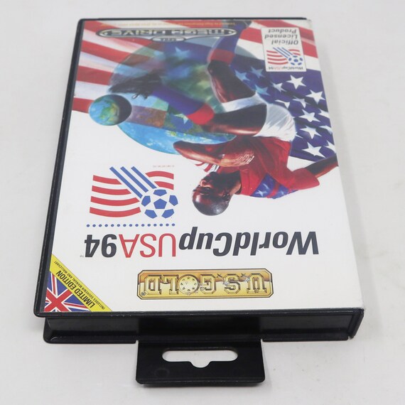 Jeu Sega Megadrive World Cup USA 94 (Kixx) - Version Rare Complète - Bon état