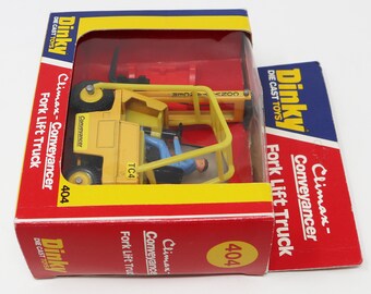 Vintage 1978 70s Meccano Dinky Toys 404 Climax Coveyancer Fork