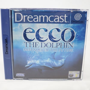 Vintage 2000 Sega Dreamcast Ecco The Dolphin Defender Of The Future Game PAL Version