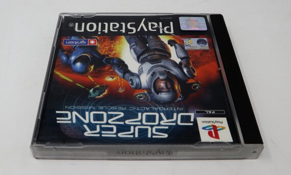Vintage 2003 Playstation 1 PS1 Super Dropzone Intergalactic Rescue