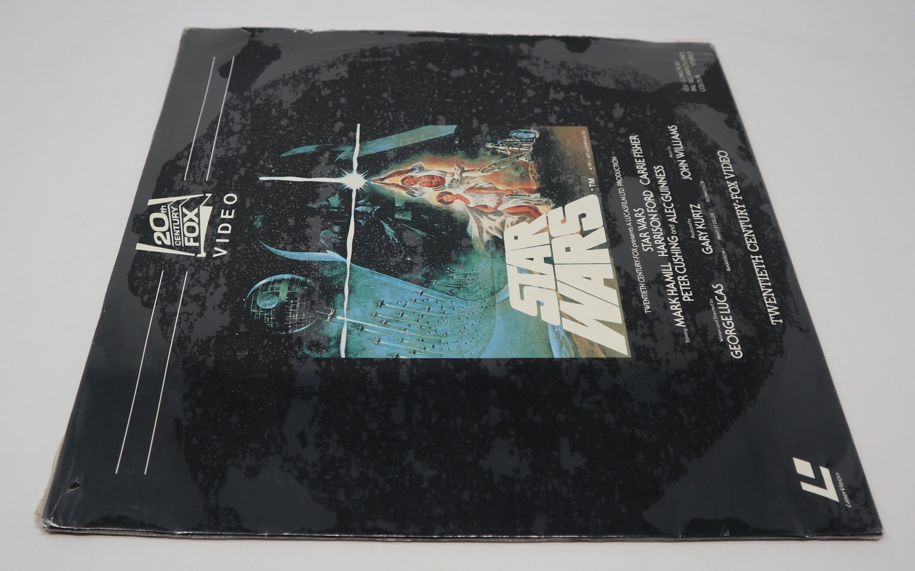 Vintage 1983 CBS Fox Video Star Wars Laser Disc Laserdisc LD